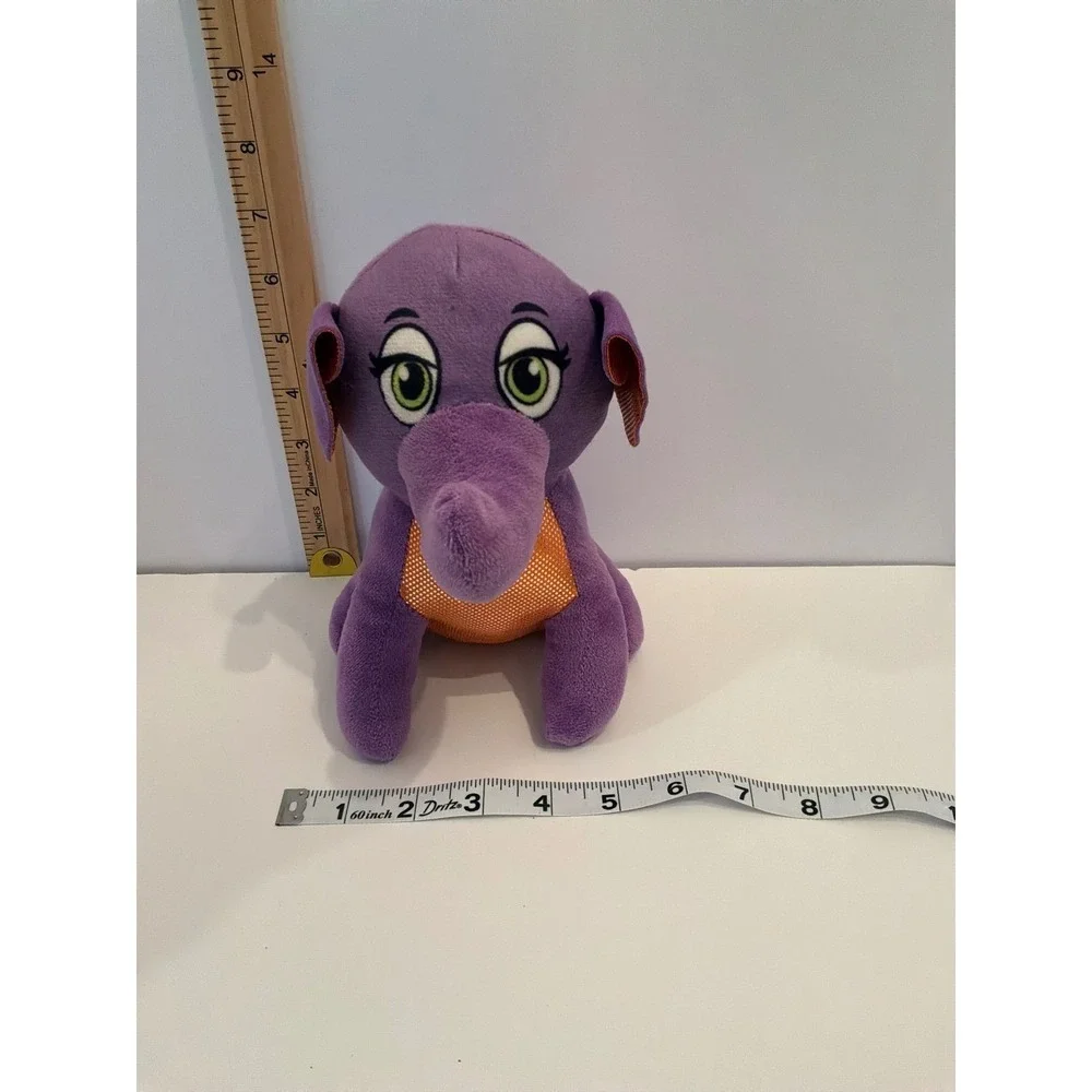 Purple Elephant Plush Toy Stuffed Animal‎ Cute Small Kids Toy